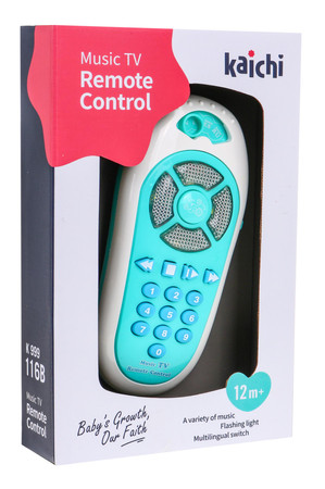 Interaktywny pilot TV dla dzieci 12m+ Dźwięki melodie + Światła