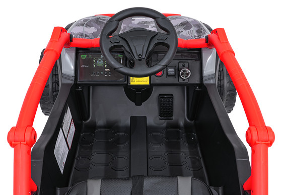 Pojazd Buggy Kawasaki KRX1000 Czerwony