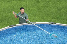 Cedzak z siatką do czyszczenia basenów BESTWAY + Kompatybilny z kijami