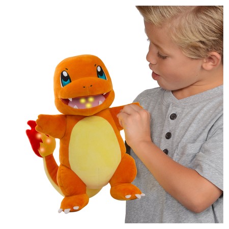 POKEMON Charmander zabawka interaktywna, pluszak