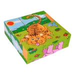 Klocki Drewniane Dla Najmłodszych Edycja Safari