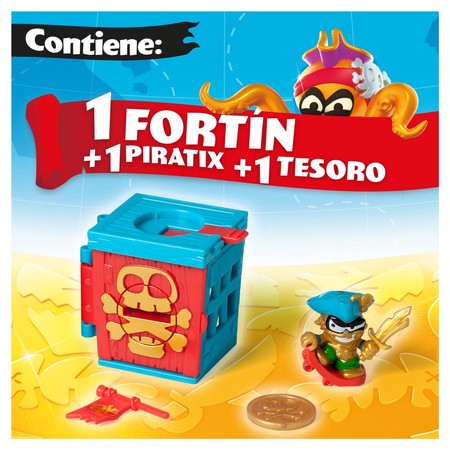 PIRATIX Golden Treasure Fortress, figurki