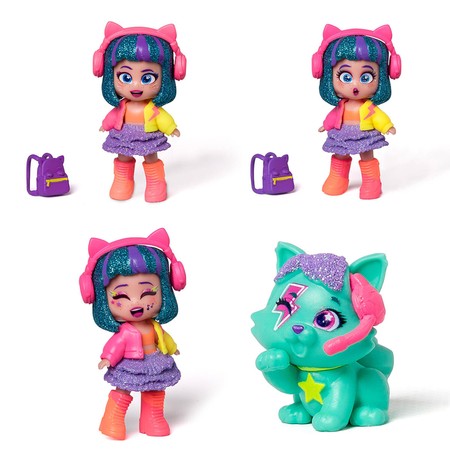 KOOKYLOOS Glitter Glam Seria 5 lalka, figurka