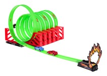 Ekstremalny Tor Wyścigowy dla dzieci 3+ Elementy konstrukcyjne 27 el. + 2 Autka rajdowe + 6 Pętli