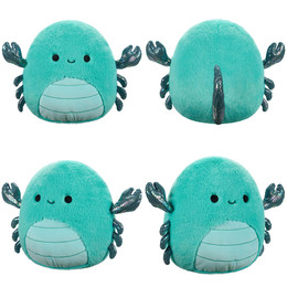 SQUISHMALLOWS Fuzzamallows Wersja C, pluszak, 30 cm KRAB CARPIO