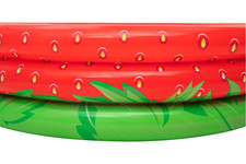 Basen Słodka Truskawka dla dzieci 2+ Brodzik 168x38cm BESTWAY + Łatka naprawcza