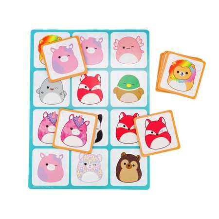 SQUISHMALLOWS Gra Karciana Flipolo, gra