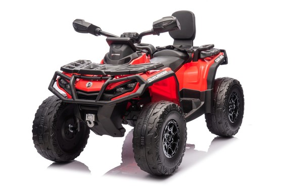 Quad Can Am Outlander ATV Czerwony