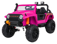 Pojazd Jeep Monster Różowy