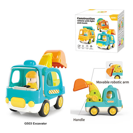 Pojazd Koparka Dla Najmłodszych