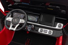 Pojazd Mercedes Benz G63 AMG XXL MP4 Czerwony