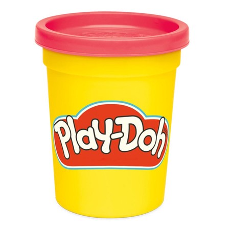 PLAY-DOH Pojedyńcza Tuba Na Tacce Różowy, zabawka kreatywna