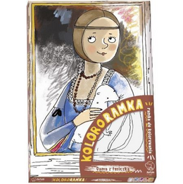 KOLORORAMKA L - DAMA Z ŁASICZKĄ