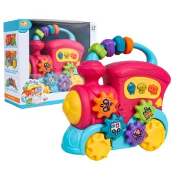 Wielofunkcyjny Pociąg dla Najmłodszych z Funkcją Dźwięku