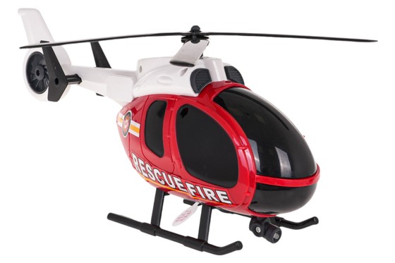 Zestaw Helikopter + Autko Straż Pożarna