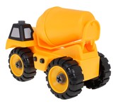 Betoniarka do Skręcania dla dzieci 3+ Pojazd budowlany + Śrubokręt + 3 Wymienne Bity