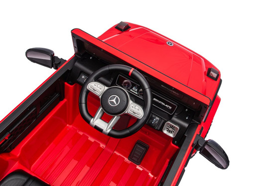 Pojazd Mercedes G63 AMG LIFT Czerwony