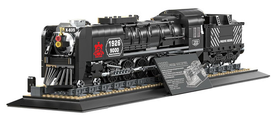 Zestaw Klocków Lokomotywa Retro 1546el.