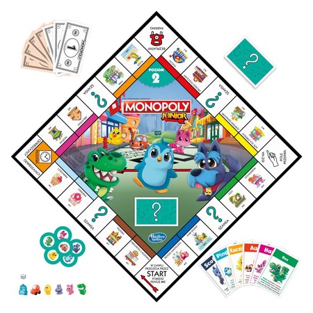 HASBRO GAME Monopoly Junior, gra