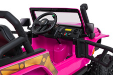 Pojazd Jeep Monster Różowy