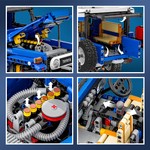 Zestaw Klocków Pojazd Terenowy 2087el. Niebieski