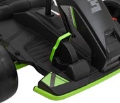 Gokart Fast 3 Drift na akumulator dla dzieci Czarny + Funkcja driftu + Silniki 2x150W + Radio LED + Pasy