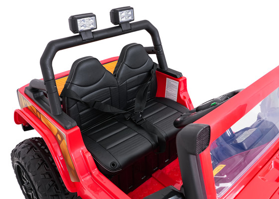 Pojazd Jeep Monster Czerwony