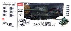 Zdalnie sterowany czołg T-34 dla dzieci 3+ Strzelający model Kamuflaż 1:28 + Wielka Bitwa Czołgów + Dźwięki Światła