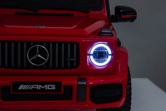 Pojazd Mercedes G63 AMG LIFT Czerwony