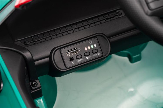 Pojazd Mini Cooper Zielony