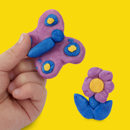 PLAY-DOH 4Pak Metalicznych Kolorów, zabawka kreatywna