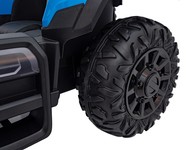 Traktor BLAST Z Przyczepką Niebieski