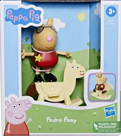 ŚWINKA PEPPA Kucyk Pedro z konikiem
