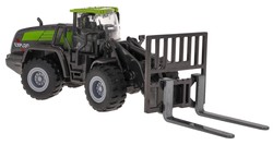 Metalowy Wózek Widłowy Czarno - Zielony