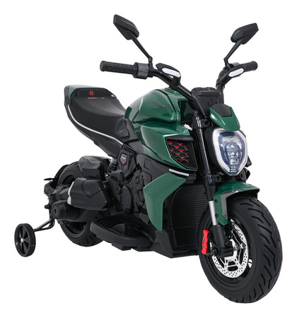 Pojazd Motor Ducati Diavel x Bentley Zielony