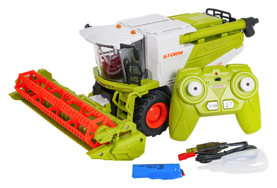 Kombajn R/C 1:24 Zielony