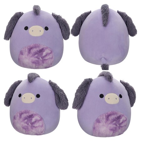 SQUISHMALLOWS Wersja A Seria 19, pluszak, 30 cm - Osioł