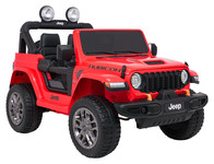 Pojazd Jeep Wrangler Rubicon LIFT Czerwony
