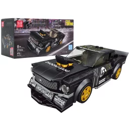 Zestaw Klocków Auto Sportowe Czarne 414el.