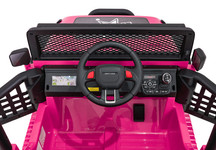 Pojazd Jeep BEAST 4x4 Różowy