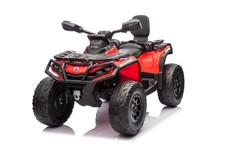 Quad Can Am Outlander ATV z Pilotem Czerwony