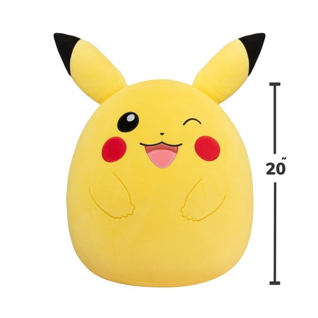 POKEMON Squishmallows Pikachu Seria 3, pluszak, 50 cm
