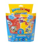 SUPERTHINGS Mutant Battle Exoskeleton 6Pak, figurki (POMARAŃCZOWA)