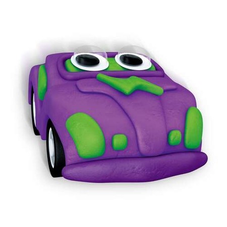 PLAY-DOH Air Clay Racers, zabawka kreatywna CZERWONY