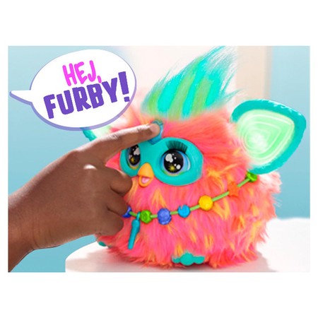 FURBY Kolor Koralowy, zabawka interaktywna