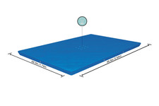 Pokrywa 264x174cm na Basen stelażowy Steel Pro 259x170x61cm BESTWAY
