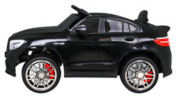Mercedes Benz GLC63S dla dzieci Czarny + Pilot + Napęd 4x4 + MP3 LED + EVA + Wolny Start