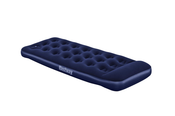 Materac Welurowy z Pompką 185 76 28cm BESTWAY