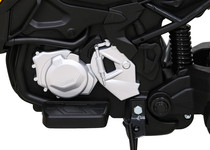 Motor BMW F850 GS na akumulator dla dzieci Żółty + Kółka pomocnicze + Audio LED + Wolny Start + EVA