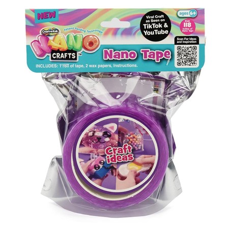 NANO CRAFT Taśma Nano Tape Fioletowy, zabawka kreatywna